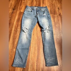 Aeropostale men’s size 30X32 Blue Skinny Jeans